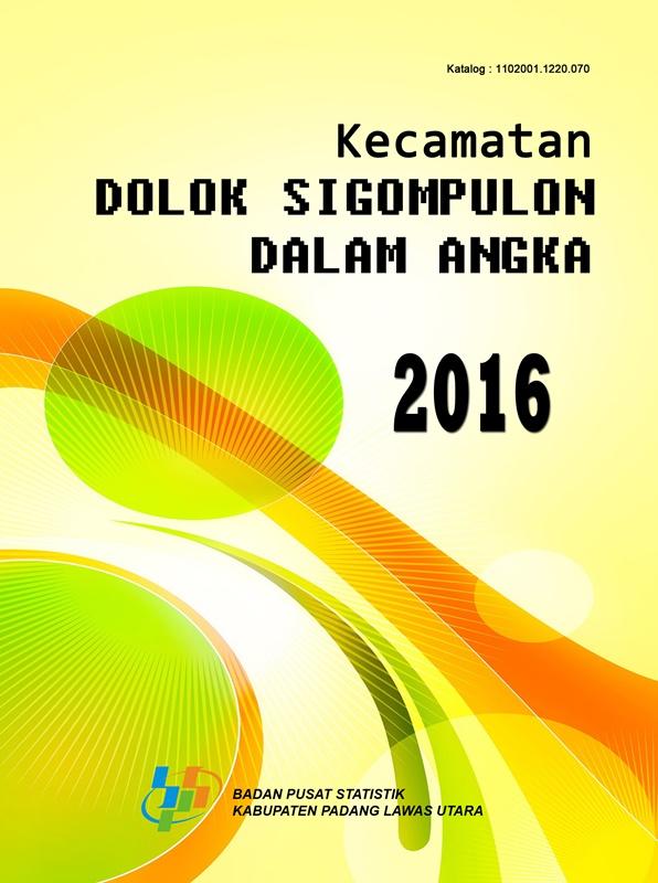 Kecamatan Dolok Sigompulon Dalam Angka 2016