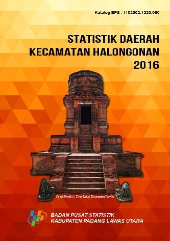 Halongonan Subdistrict Regional Statistics 2016