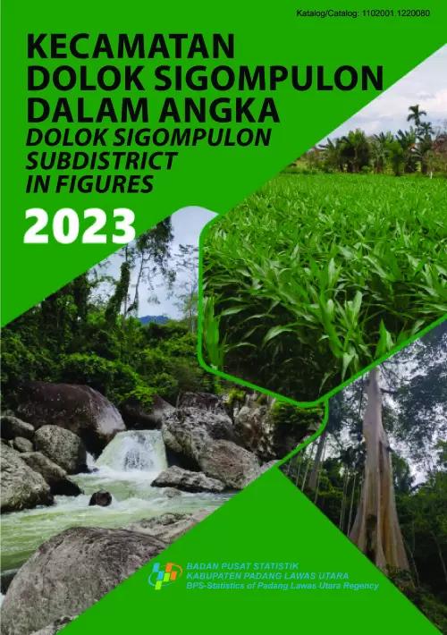 Dolok Sigompulon Subdistrict in Figures 2023